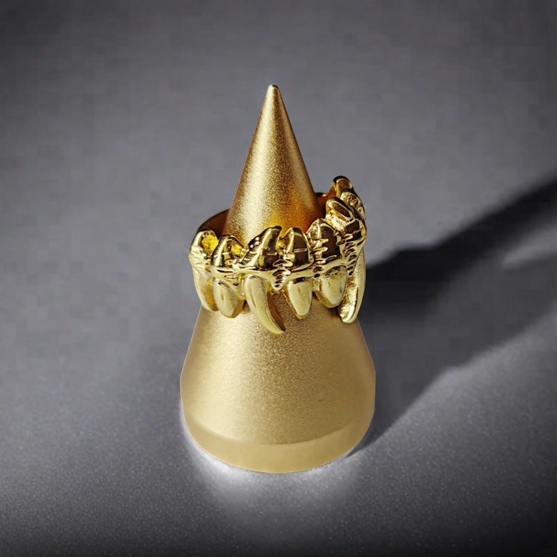 Gothic tusk ring