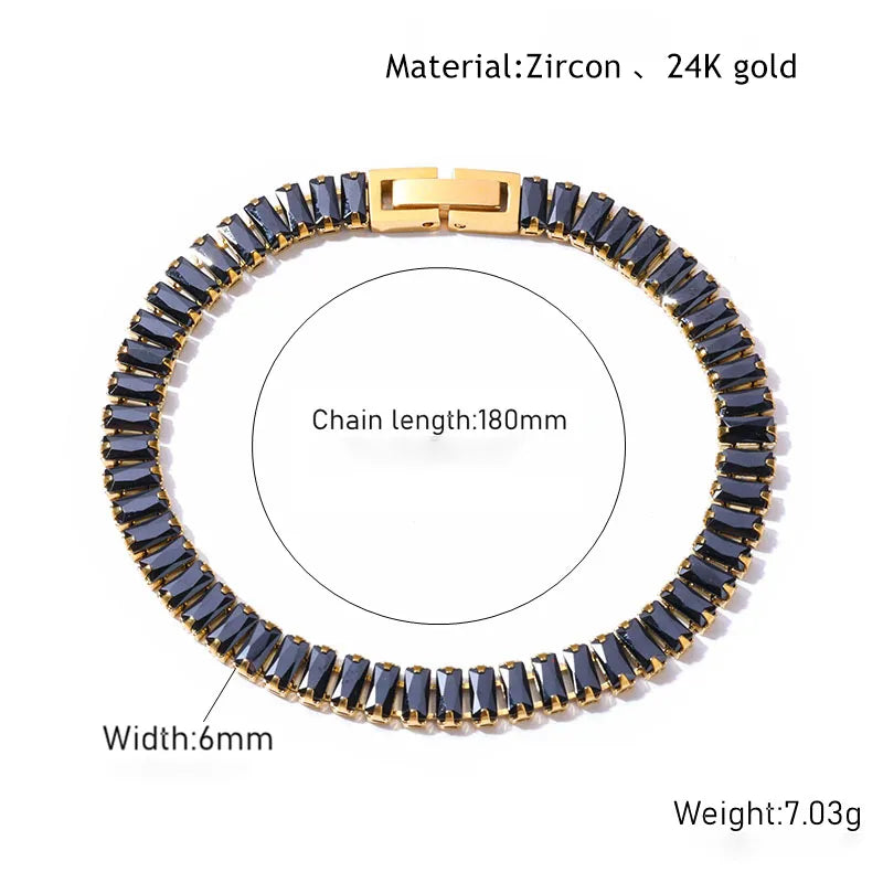 24k gold gemstone bracelet necklace set