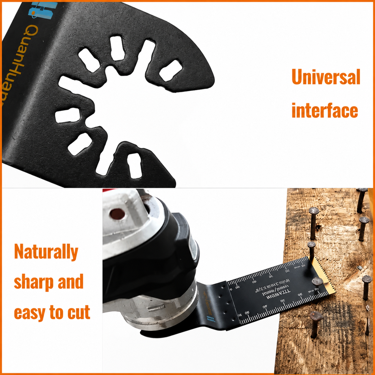 Titanium Oscillating Multi-Tool Blade