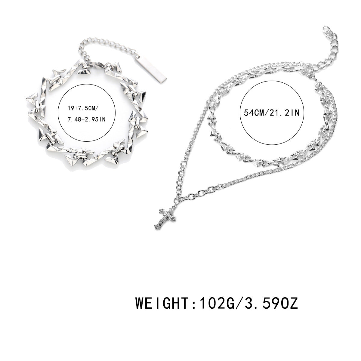 Cross necklace