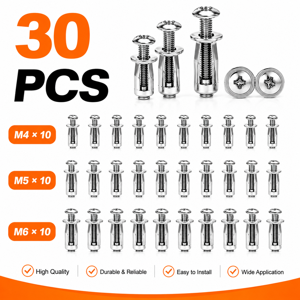 Metal Hollow Wall Anchors – Secure Fastening for Drywall &amp; Panel Projects