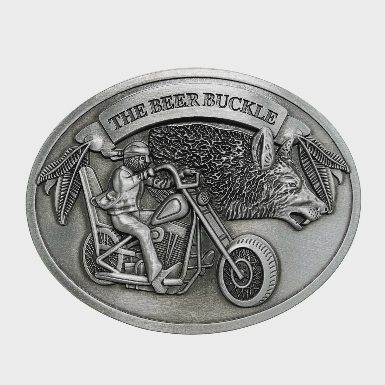 Creative Portable Metal Beer Belt Buckle