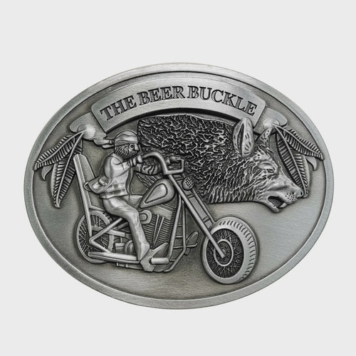Creative Portable Metal Beer Belt Buckle