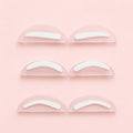 Different shaped eyebrow stamps