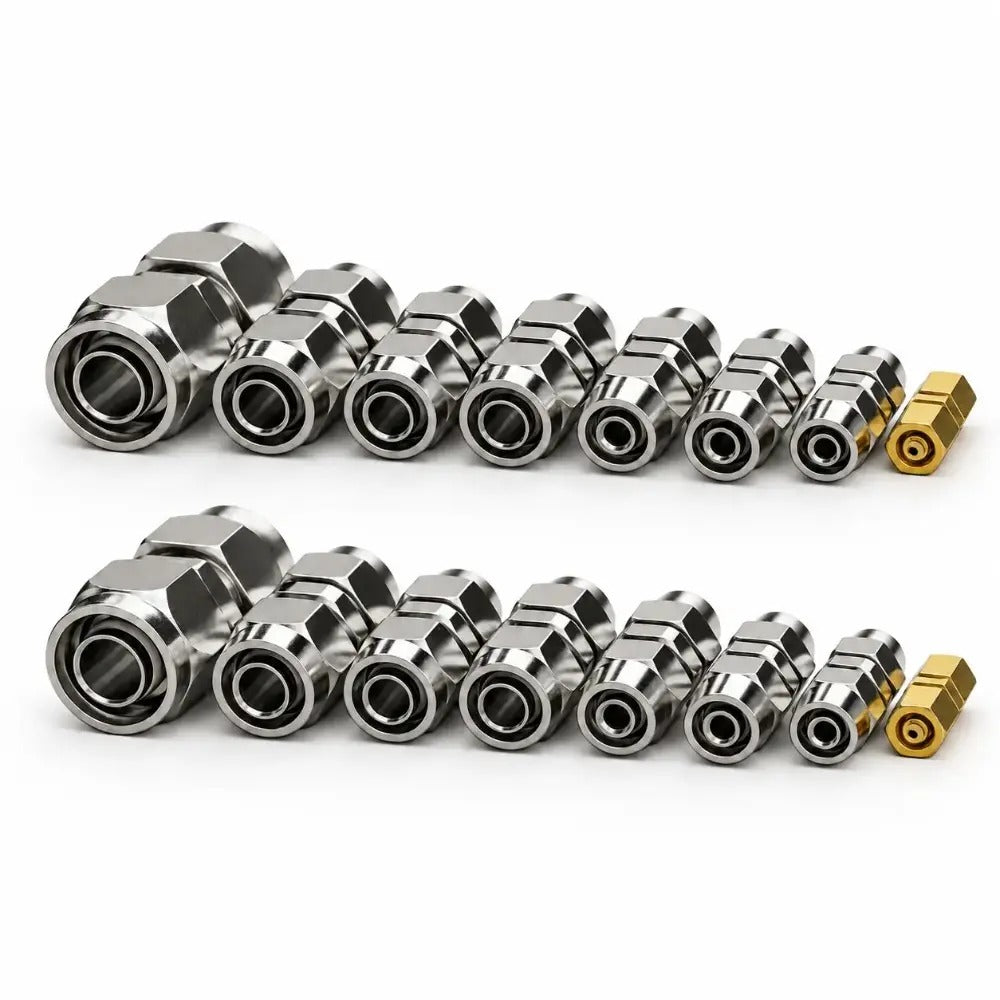Air Line Repair Coupling — Reconnect Compatible Tubing at the Damaged Section