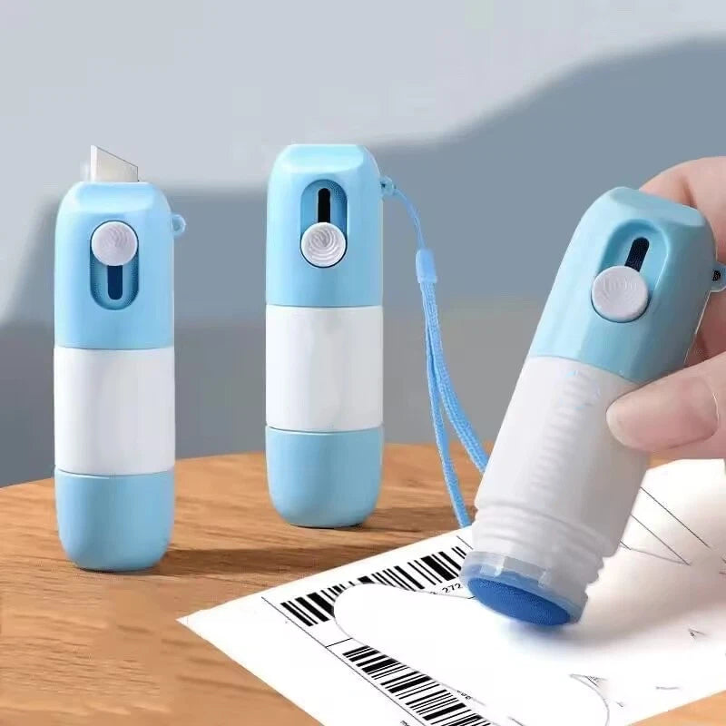 Thermal Paper Correction Fluid with Unboxing Knife Portable