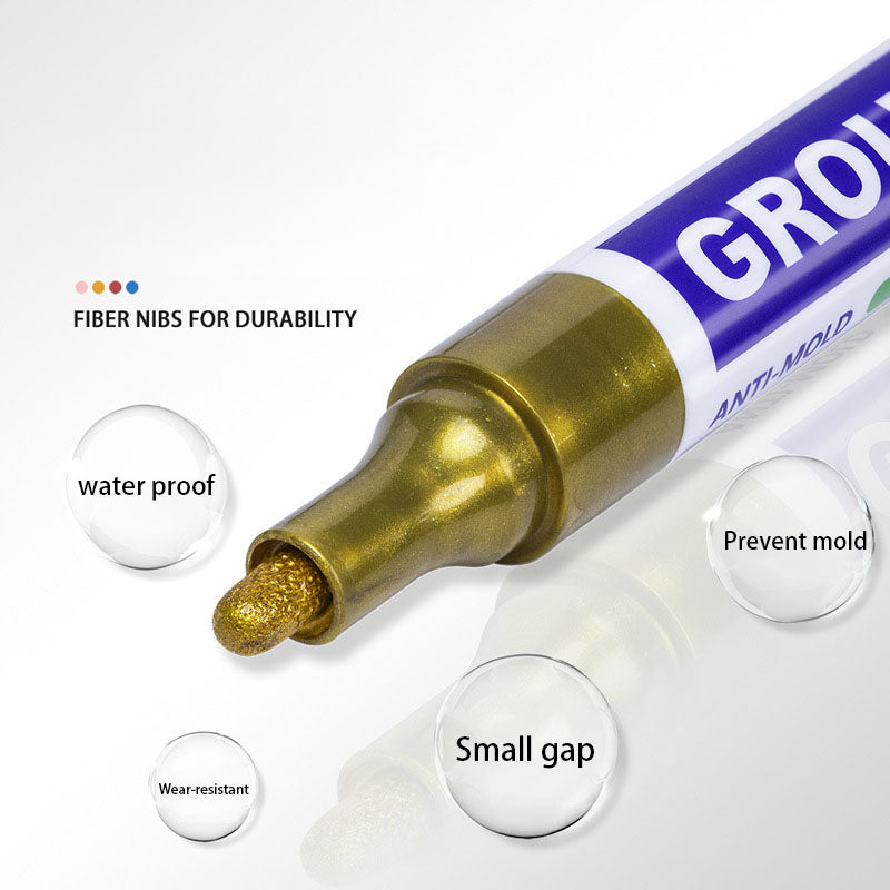Quick-Drying  Moisture-Resistant Tile Grout Pen