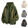 Men's Hooded Knit Cardigan