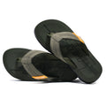 Men's Cushioned Wide-Strap Flip Flops