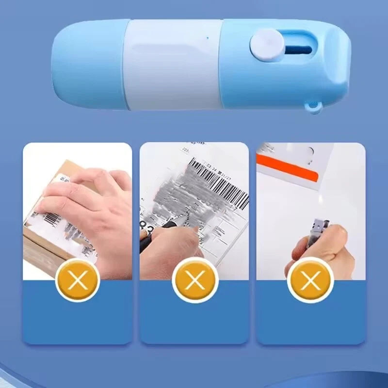 Thermal Paper Correction Fluid with Unboxing Knife Portable
