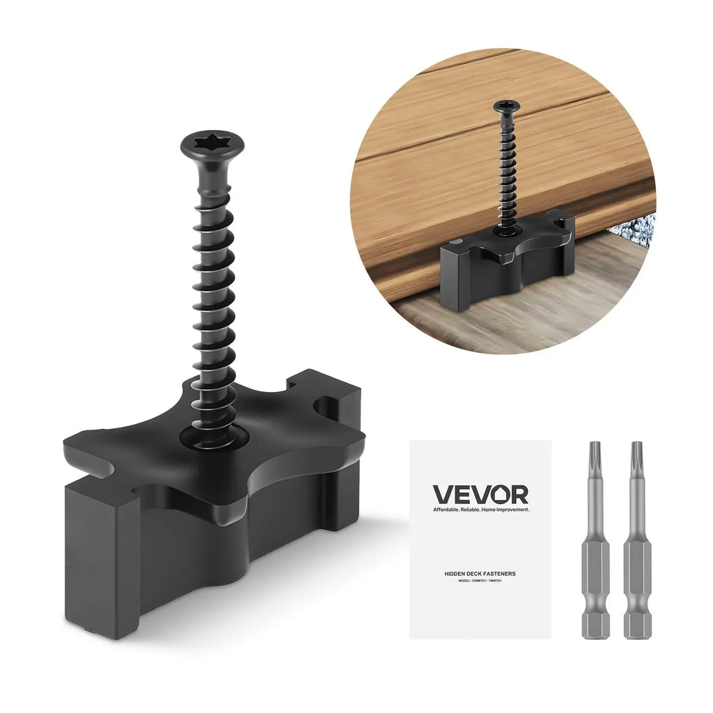 Hidden Deck Fastener Clips — Clean Decking Without Visible Hardware