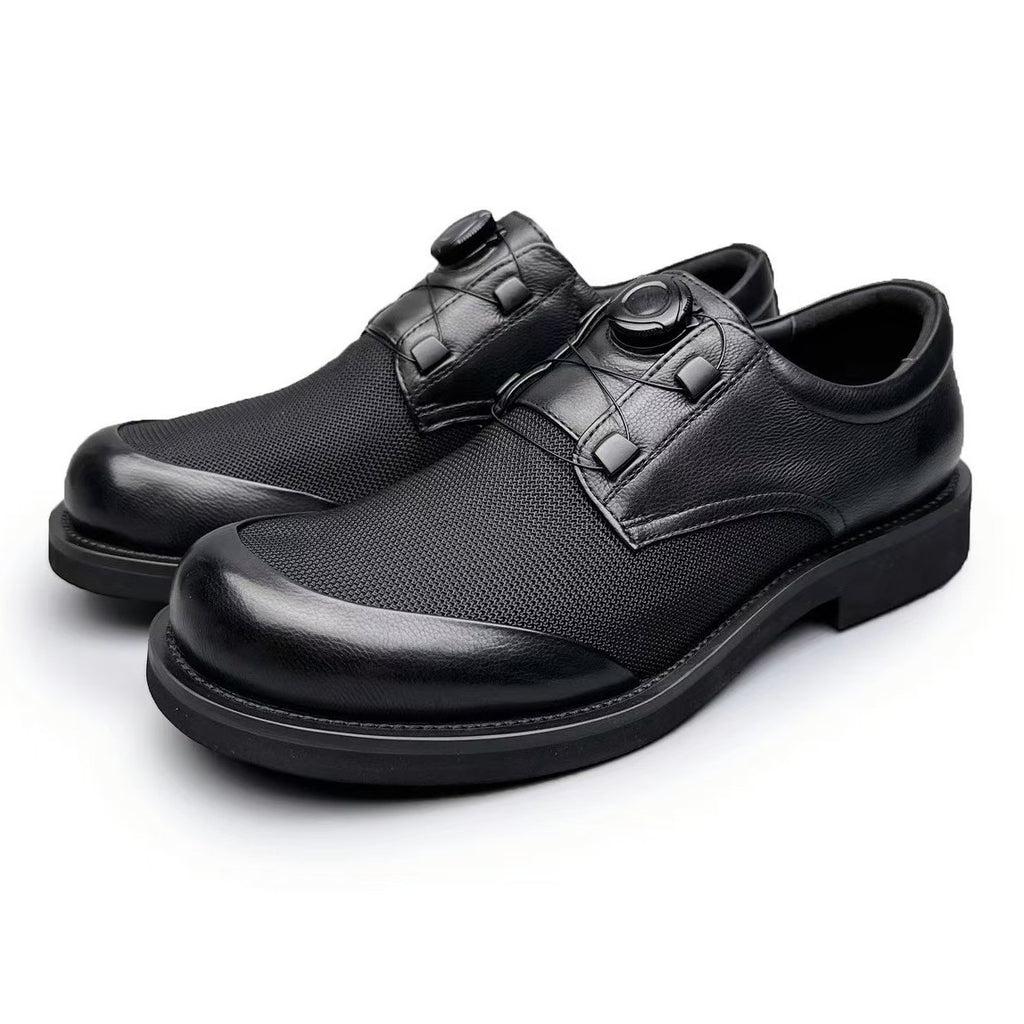 DialFit Breathable Leather Dress Shoes