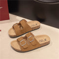 Men's Contoured Double-Buckle Slides