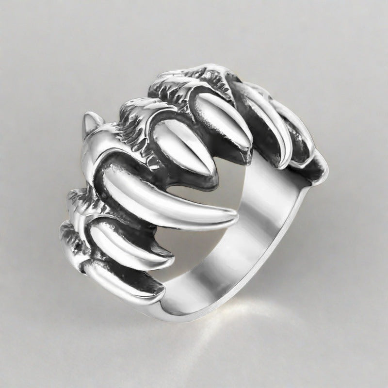 Gothic tusk ring