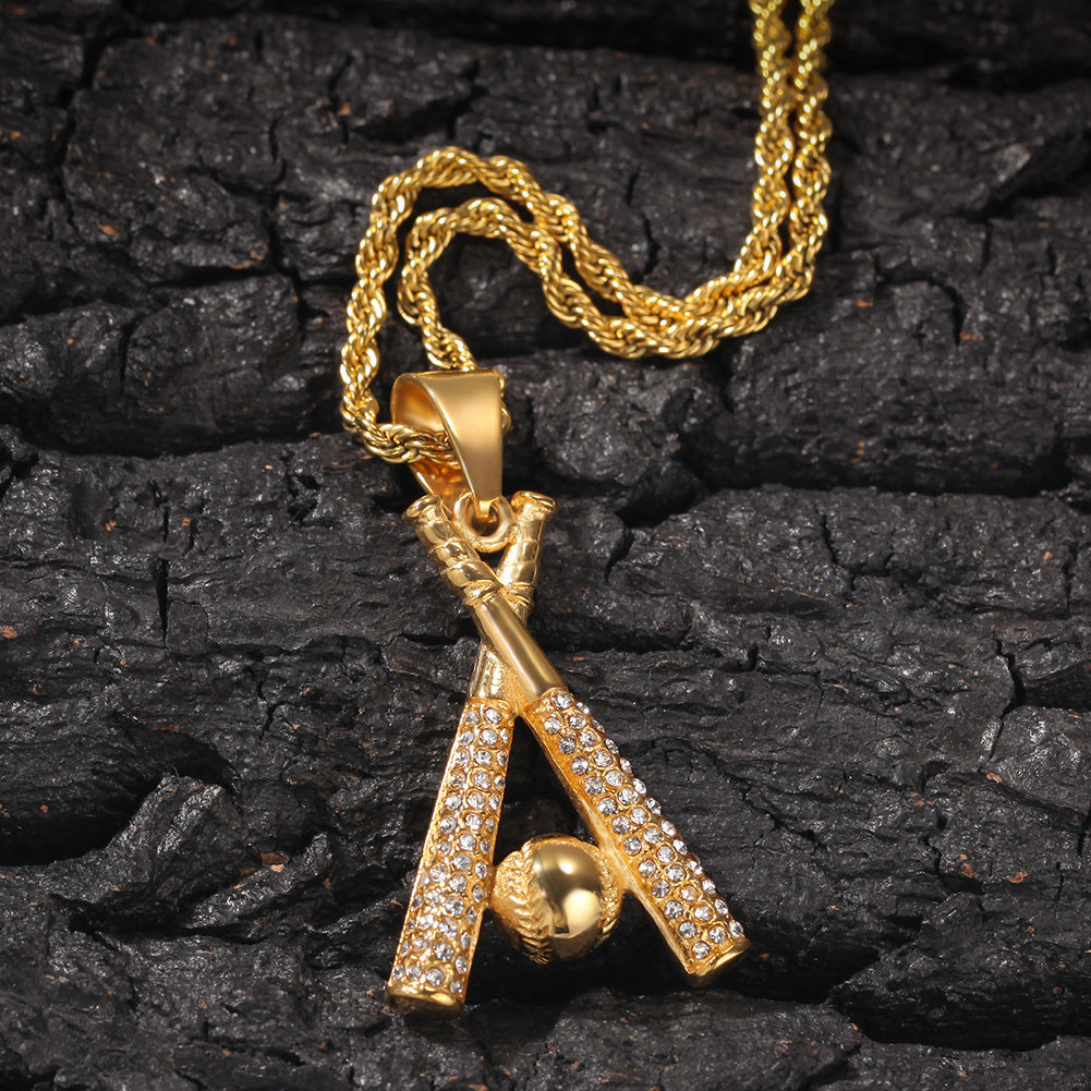 Baseball necklace