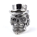 Gentleman's skull ring