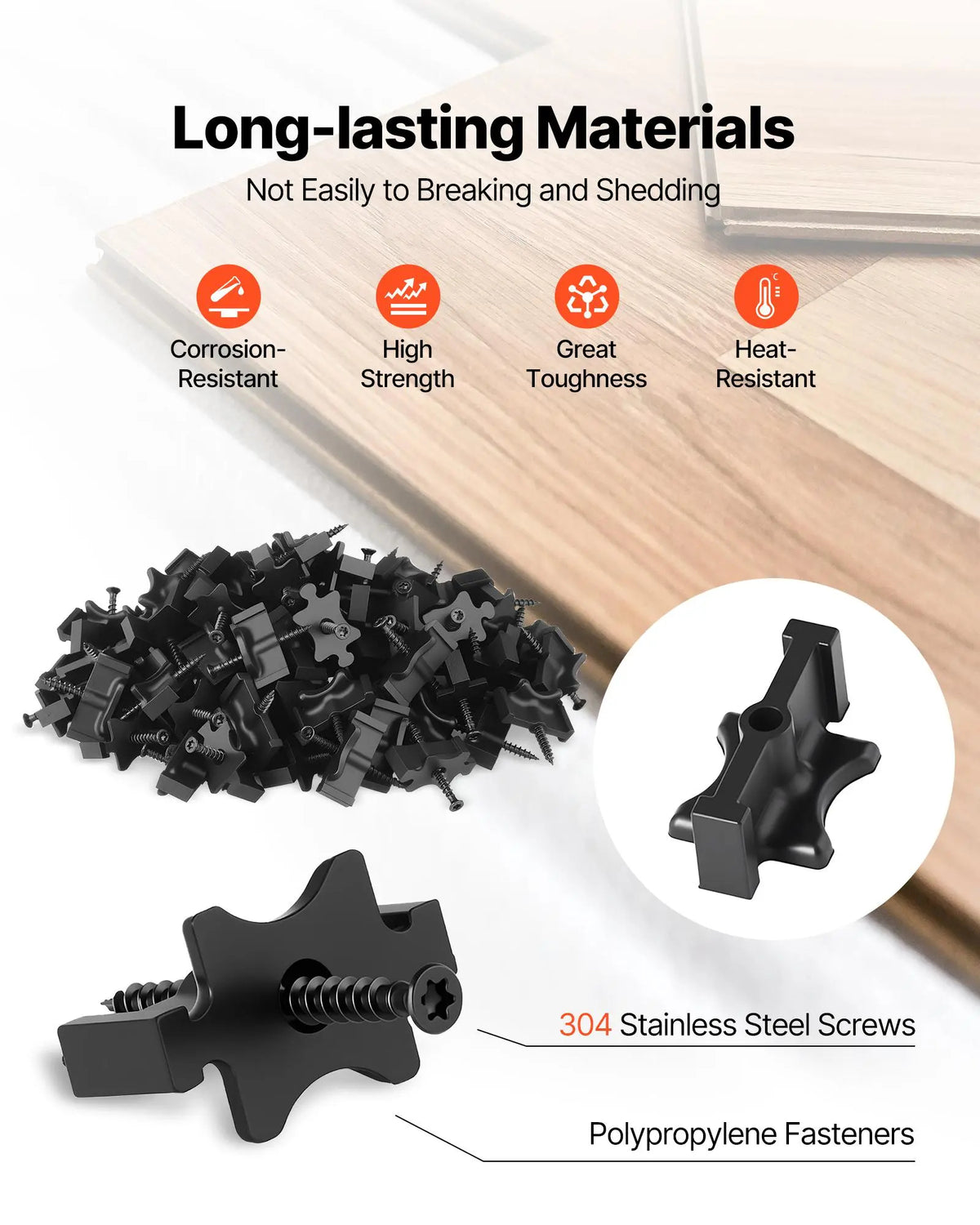 Hidden Deck Fastener Clips — Clean Decking Without Visible Hardware