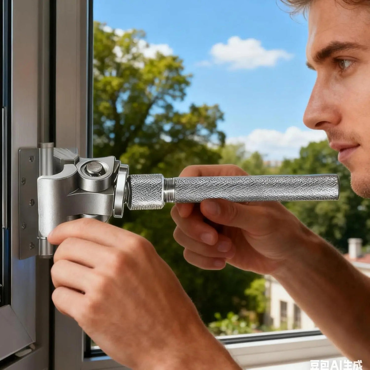 Door Hinge Adjustment Wrench — Fine-Tune Hinge Alignment for a Better Door Fit