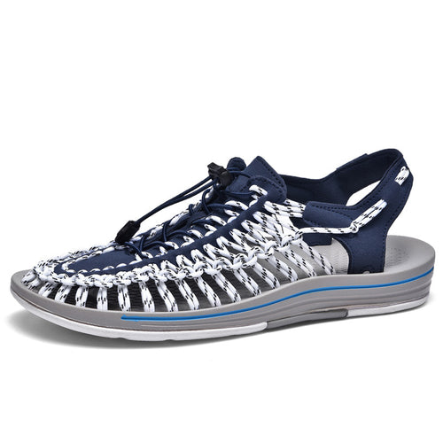 Men's Quick-Lace Woven Sandals