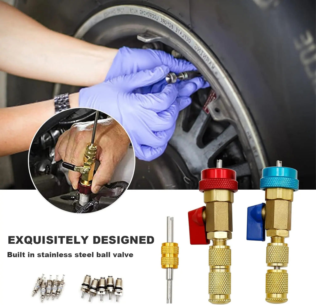 Adjustable A/C Valve Core Removal Tool