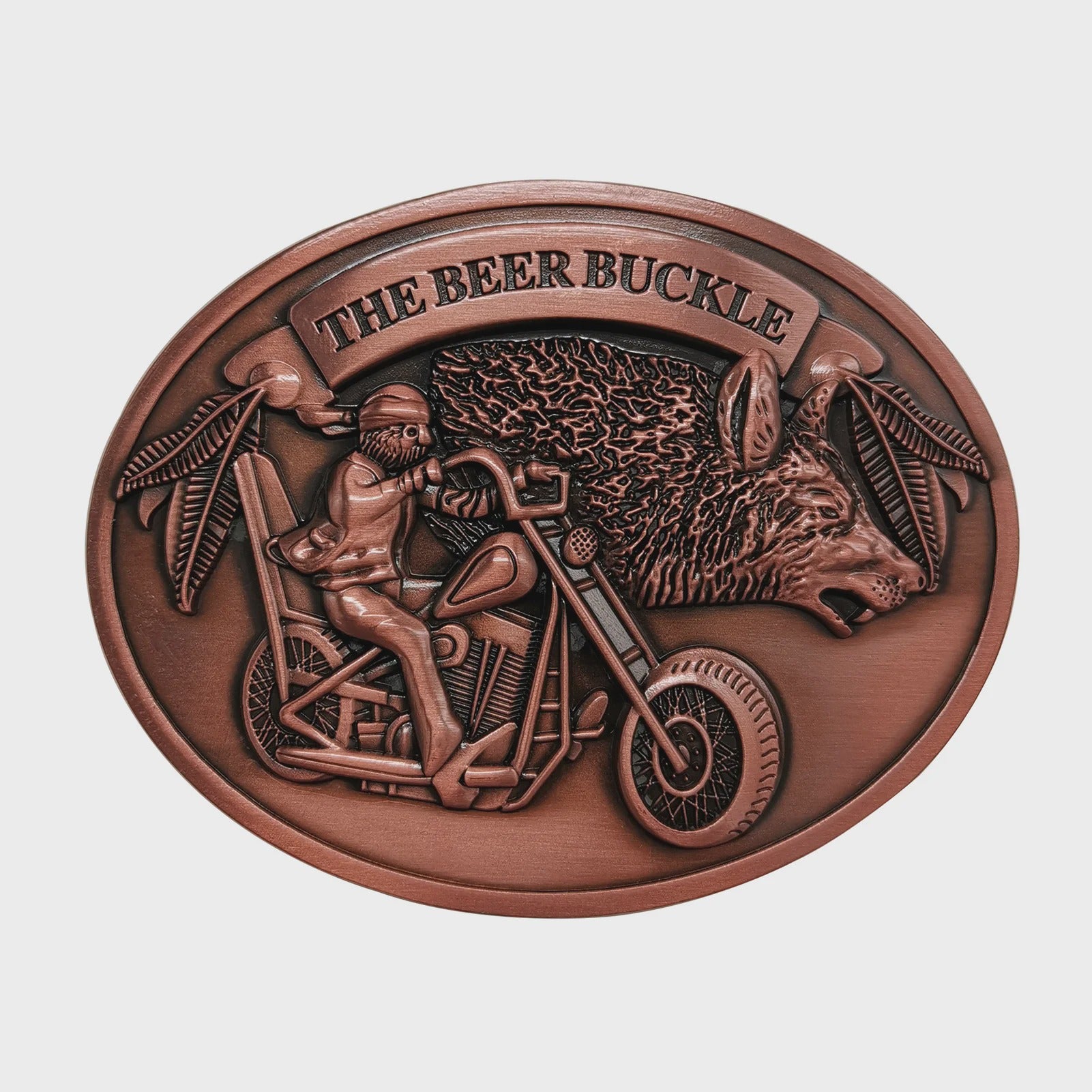 Creative Portable Metal Beer Belt Buckle