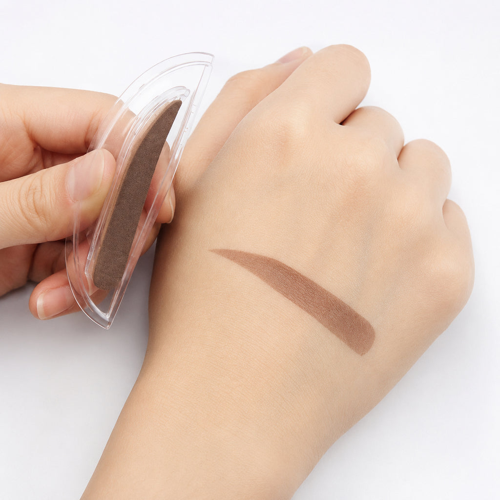 Different shaped eyebrow stamps