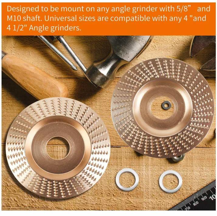 Wood sanding and polishing pads