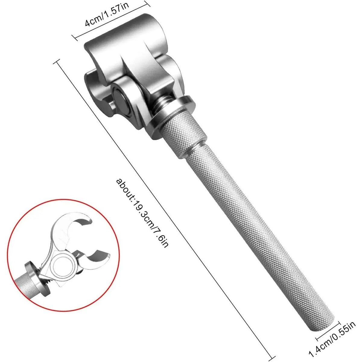 Door Hinge Adjustment Wrench — Fine-Tune Hinge Alignment for a Better Door Fit