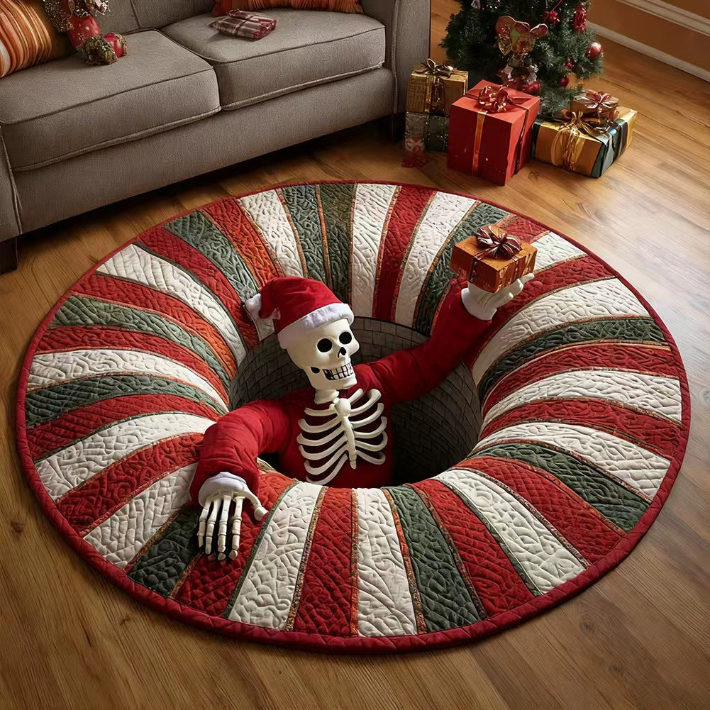 Halloween 3D Illusion Rug – Turn Your Floor Into a Spooky Scene