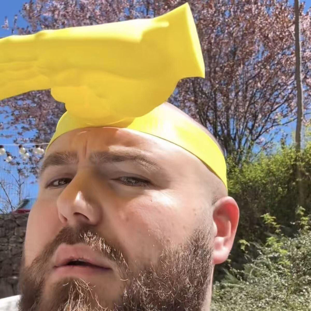Creative palm-sized sun hat