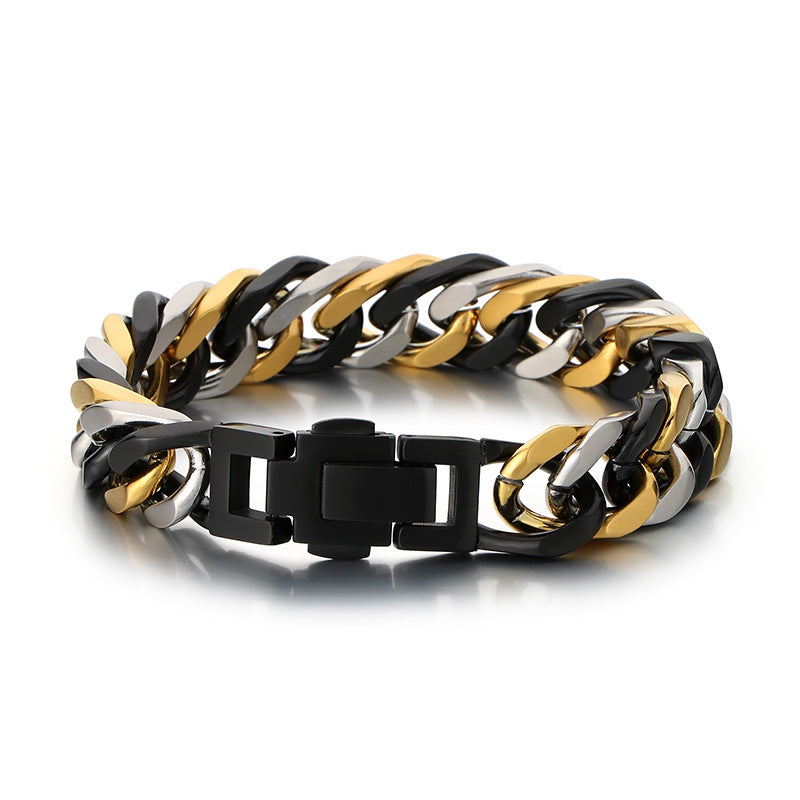 Simple mixed color bracelet