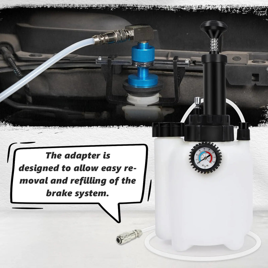 58mm Universal Master Cylinder Adapter — A Secure Connection for Cleaner Brake Fluid Service