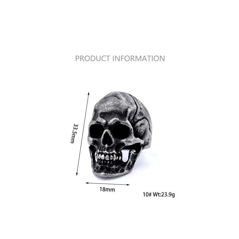 Giant skull ring