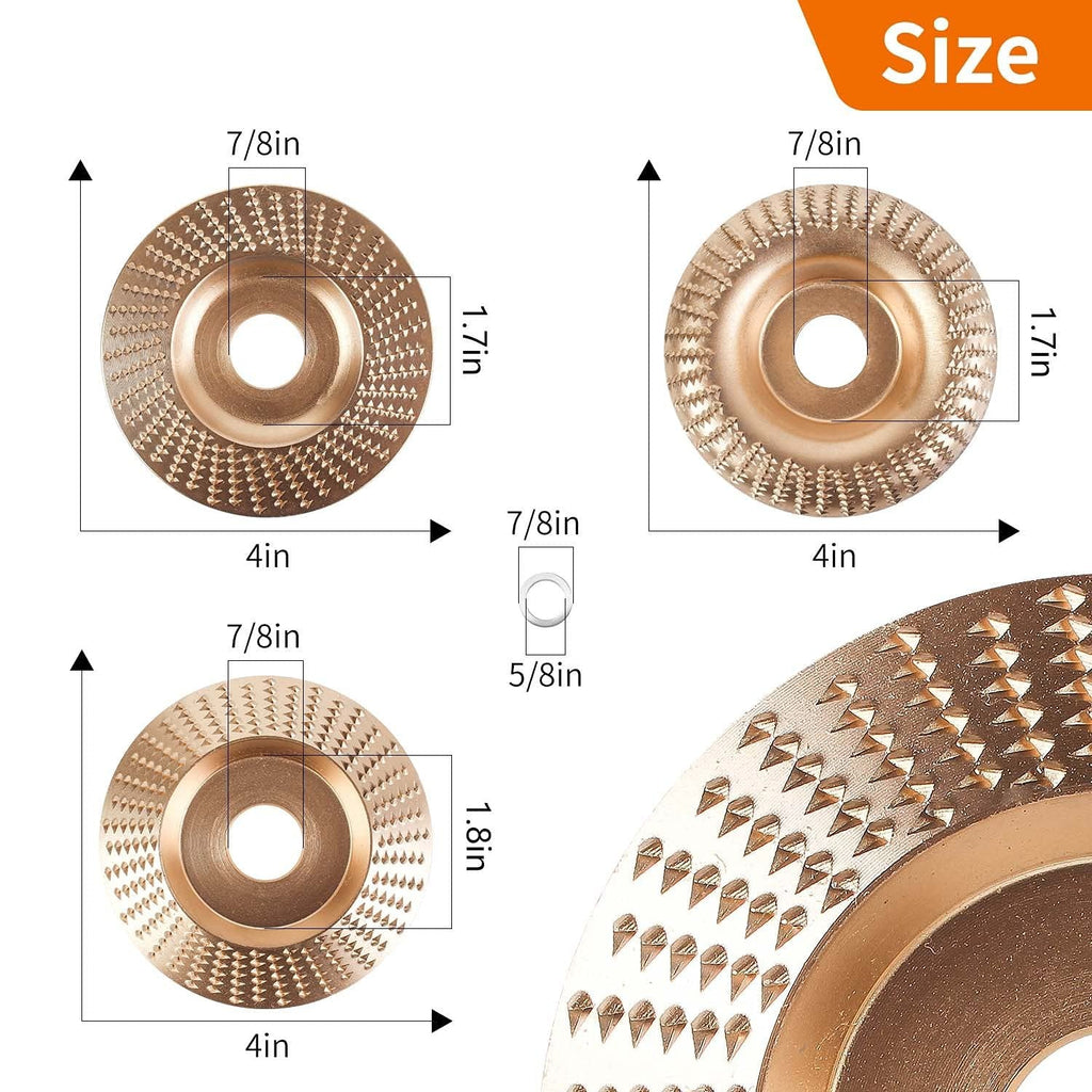 Wood sanding and polishing pads