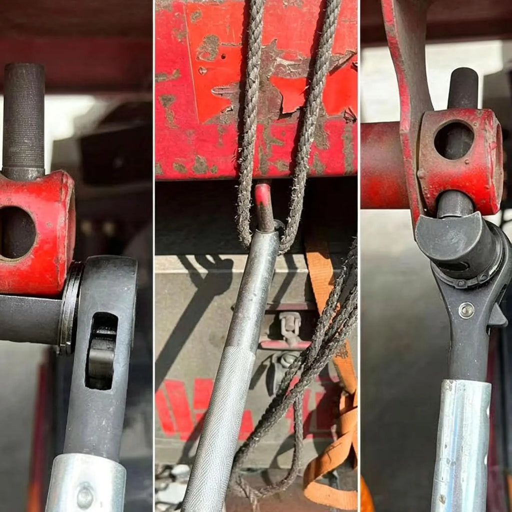 Reversible Ratcheting Winch Bar