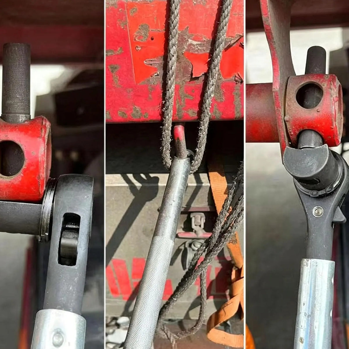 Reversible Ratcheting Winch Bar