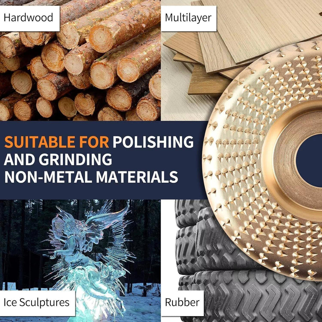 Wood sanding and polishing pads