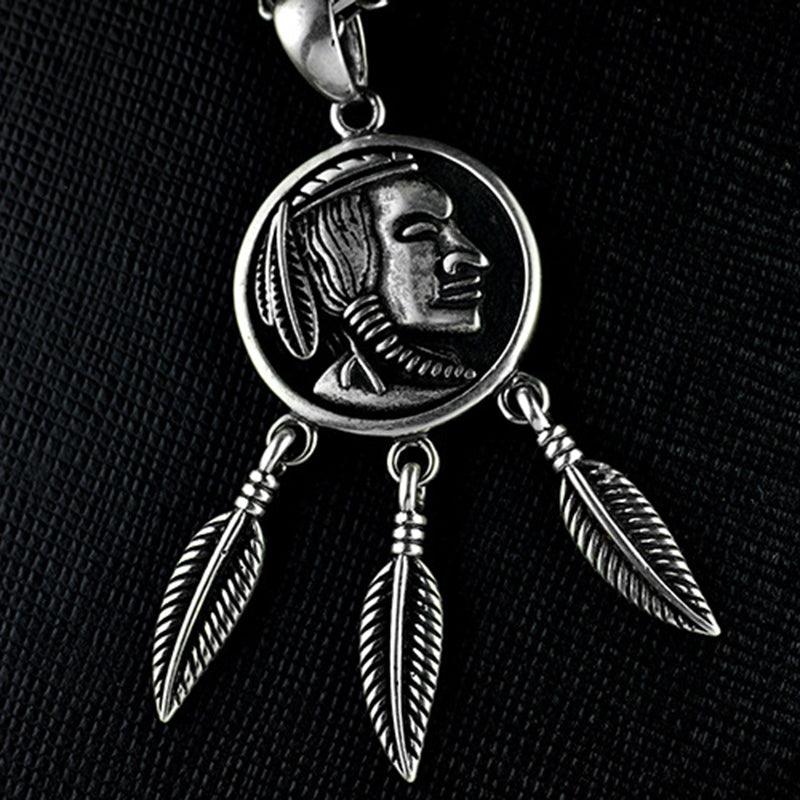 Indian Head Pendant