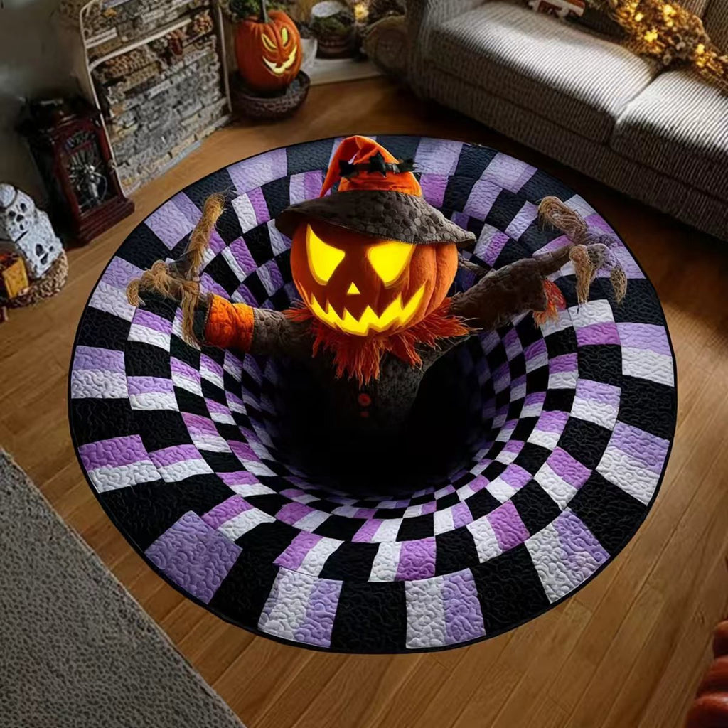 Halloween 3D Illusion Rug – Turn Your Floor Into a Spooky Scene