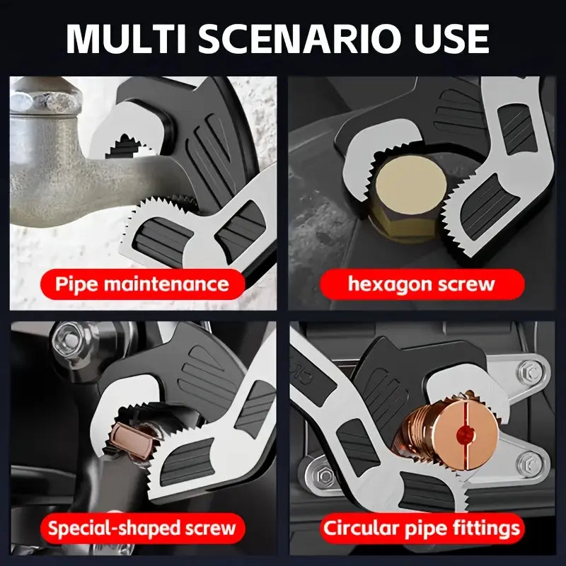 4-Piece Self-Adjusting Wrench Set