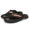 Men's Striped Comfort Flip Flops