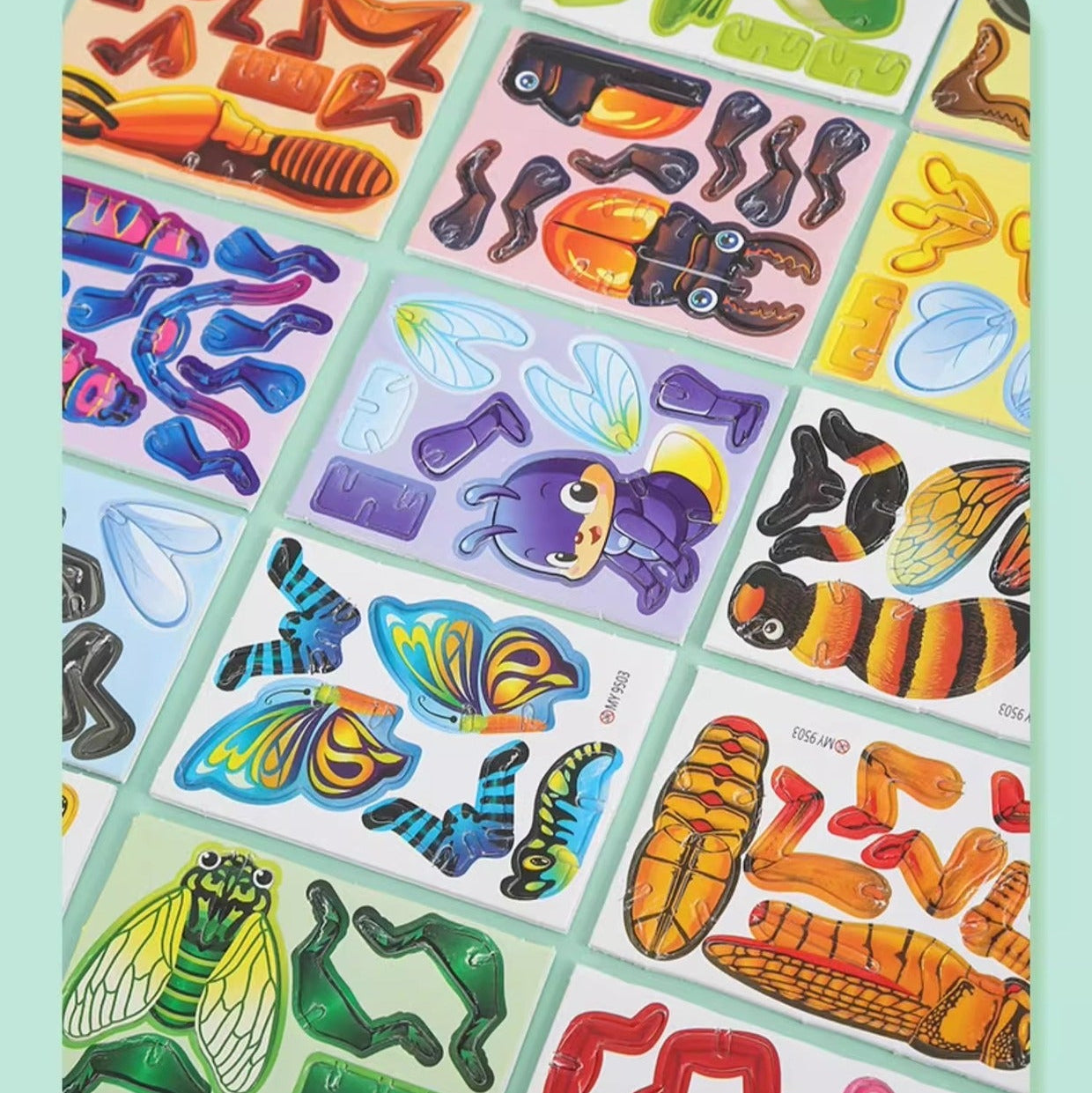 Fun 3D Insect and Dinosaur Jigsaw Puzzle
