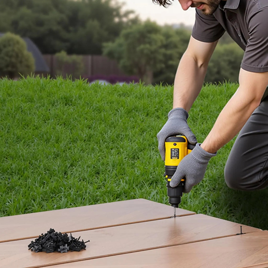 Hidden Deck Fastener Clips — Clean Decking Without Visible Hardware
