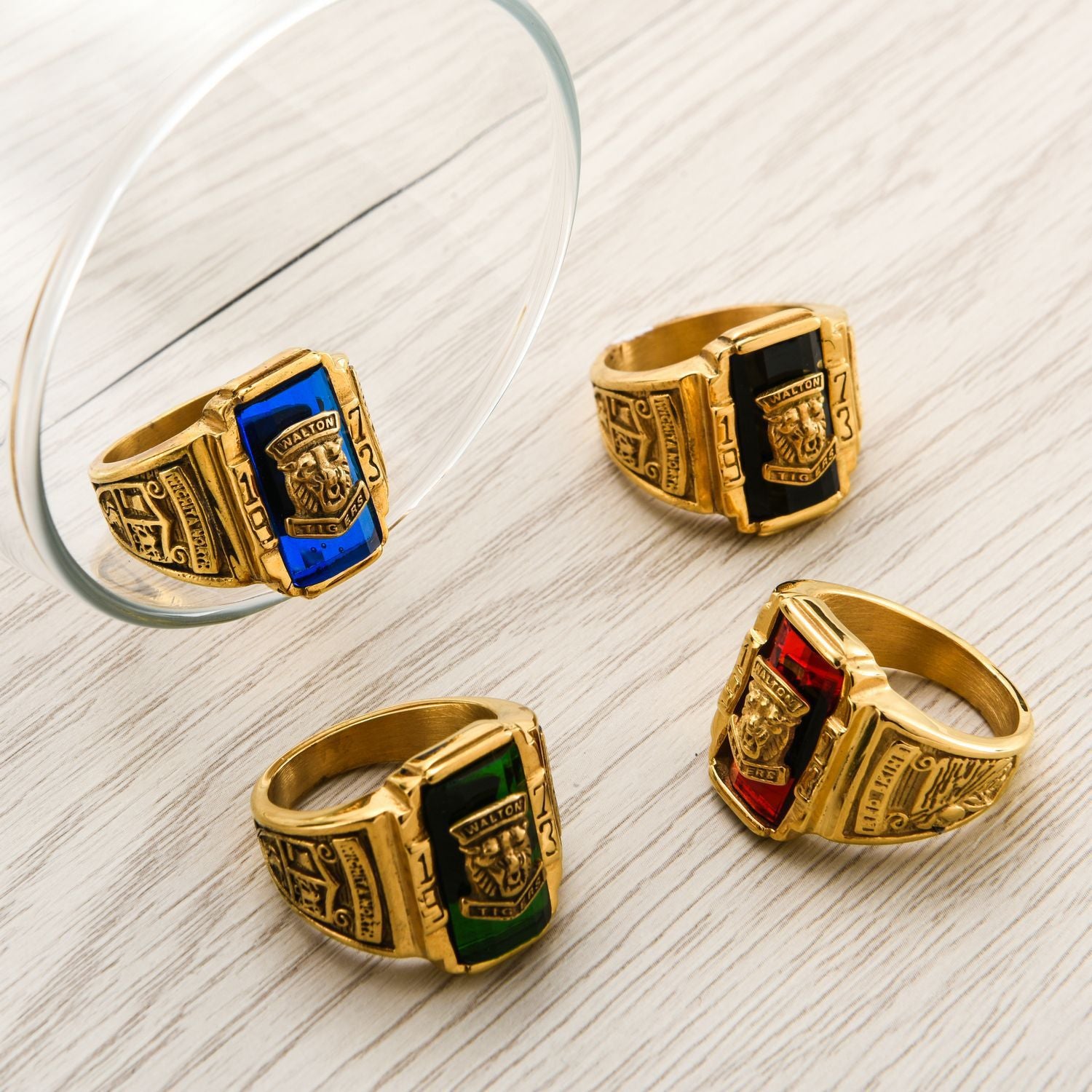 1973 Walton Tiger Head Ring