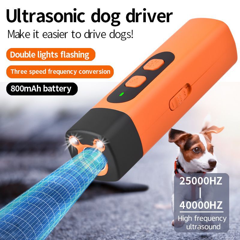 3‑Gear Variable Frequency Ultrasonic Dog Repellent