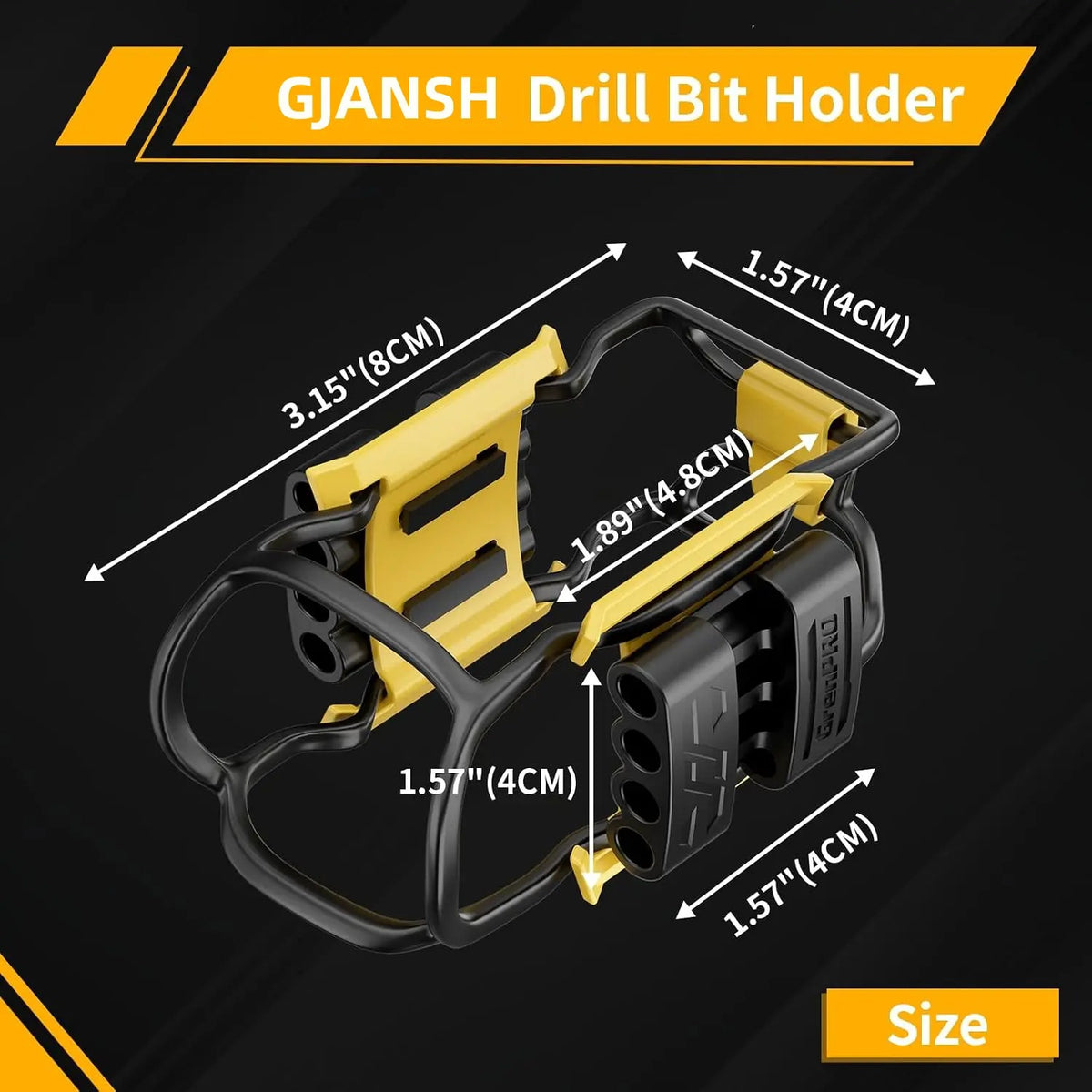 Drill-Mounted Bit Organizer — Keep Your Next Bit Within Reach