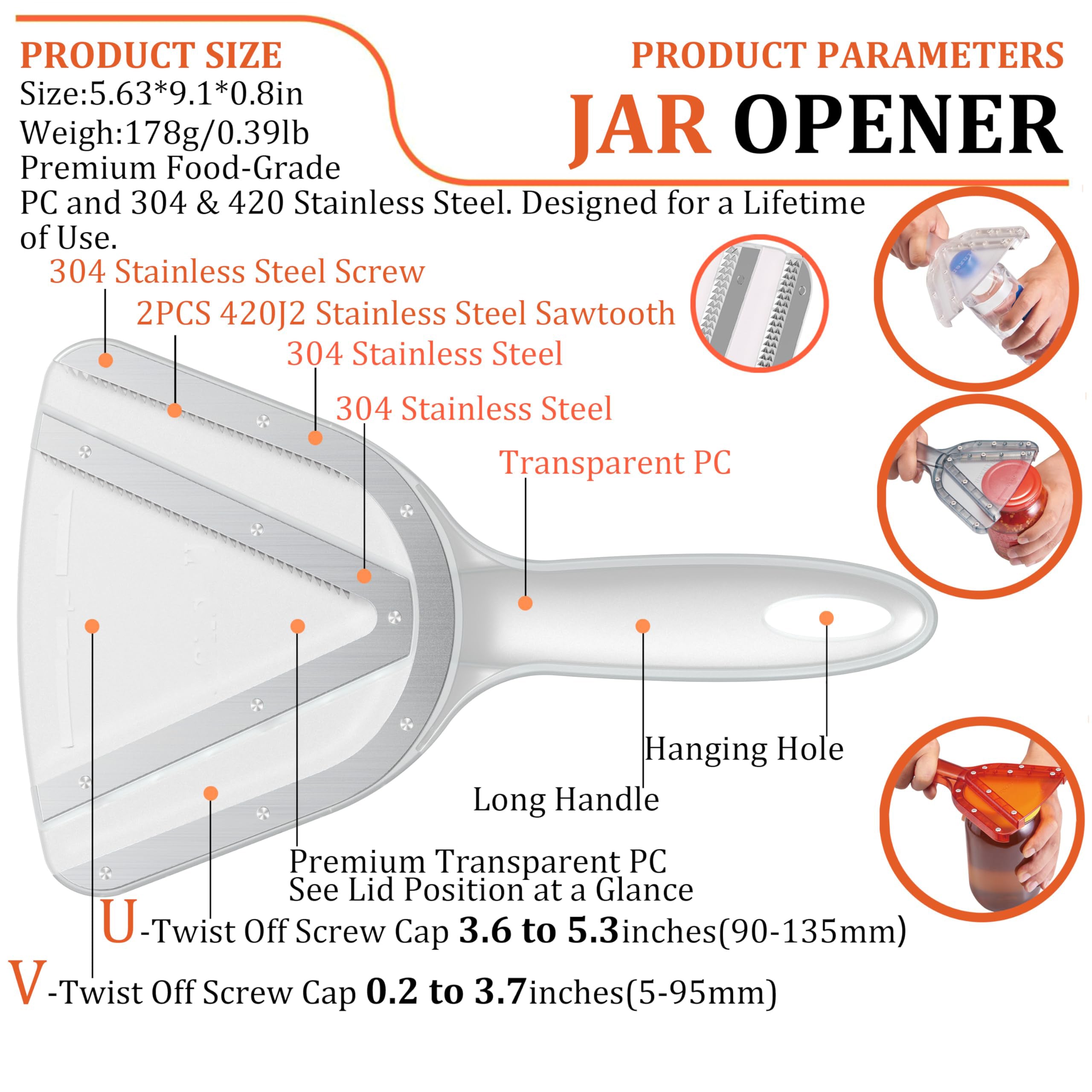 Easy-rotating bottle cap opener