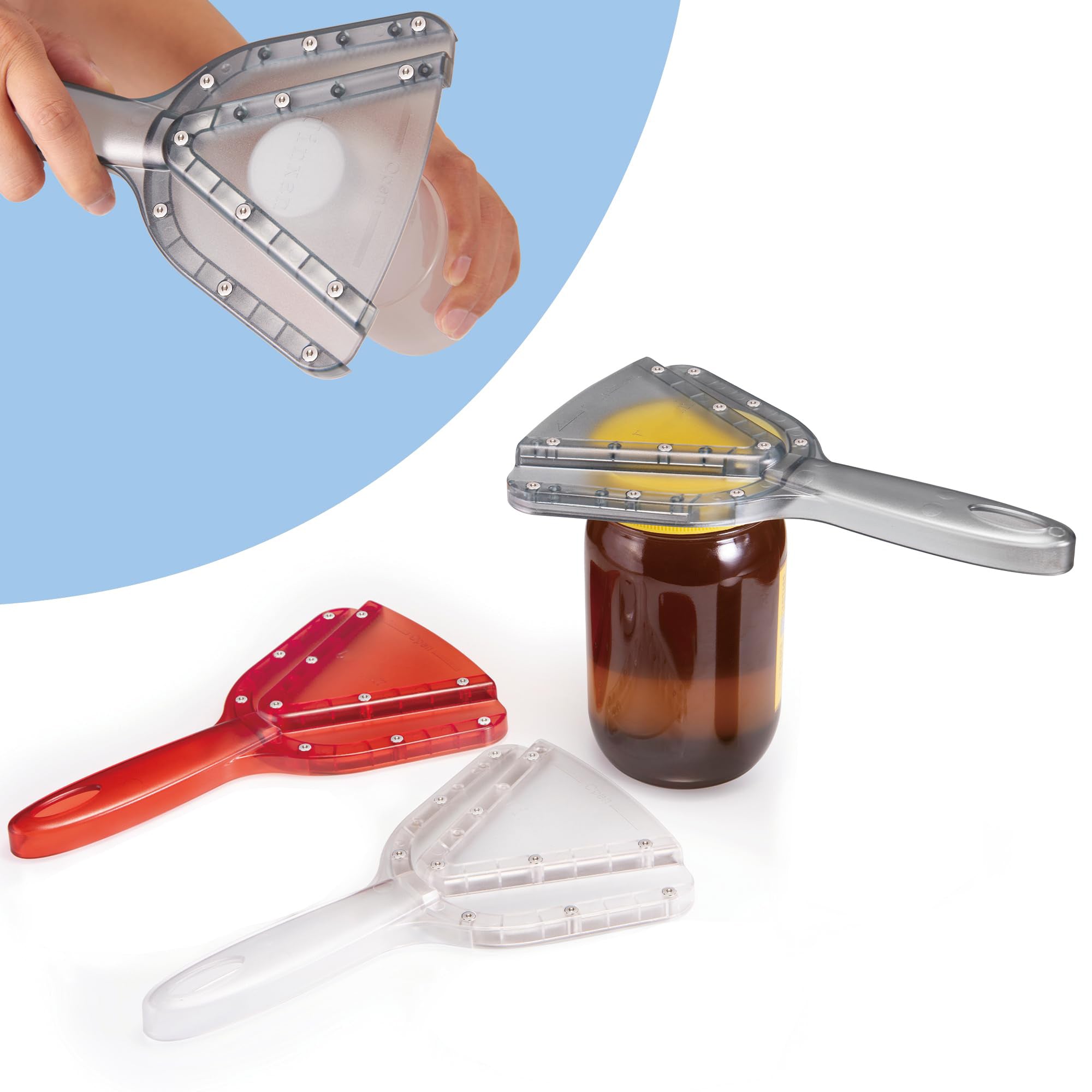 Easy-rotating bottle cap opener