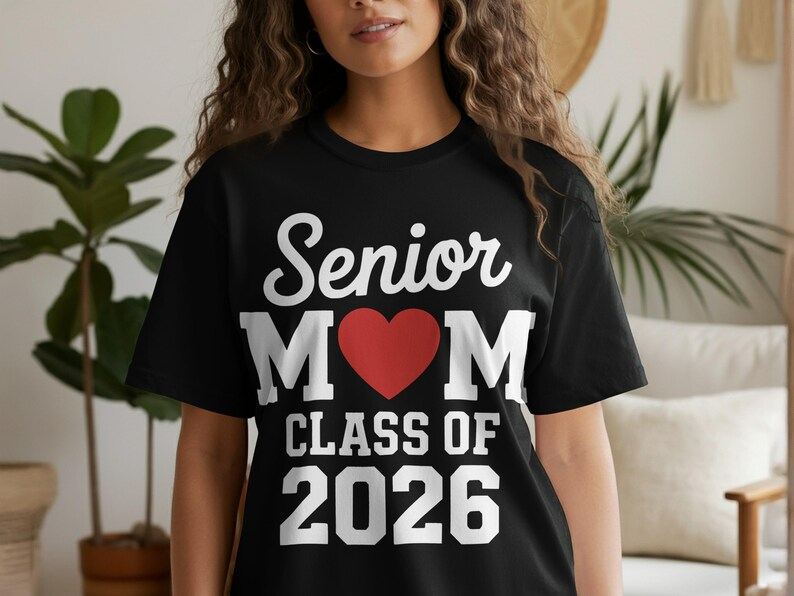 Senior Mom Class of 2026 T-Shirt