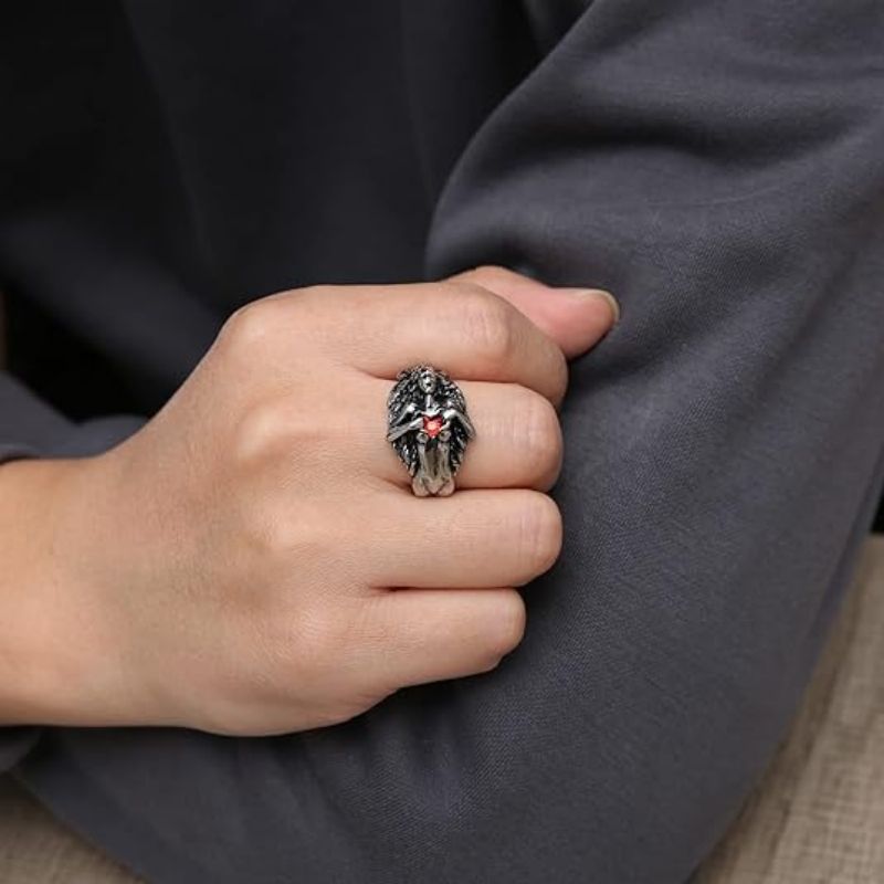 "Blood Oath Heart" Ring
